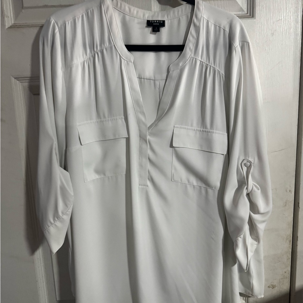 White Work Women's Top